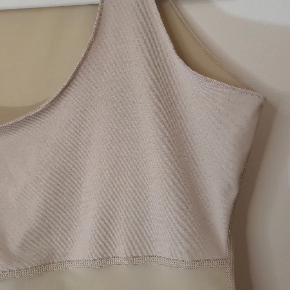 Spanx Smoothing Shapewear Cami Tank XL Nude Beige